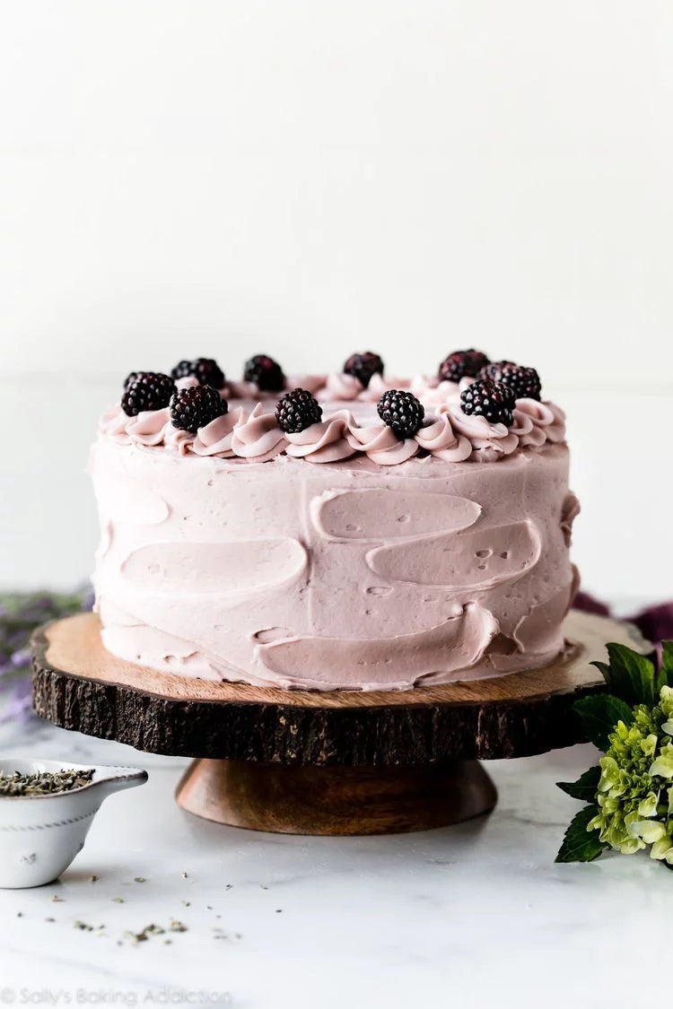Earl Grey Blackberry Cake
