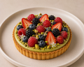 Pistachio Berry Tart