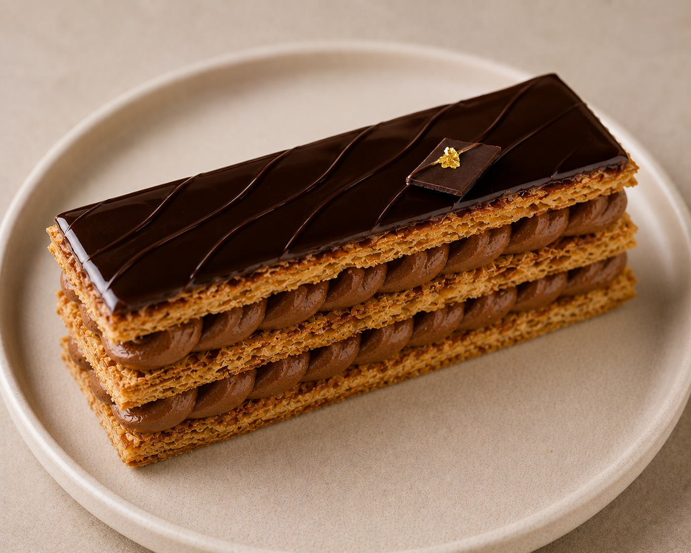Chocolate Mille-Feuille