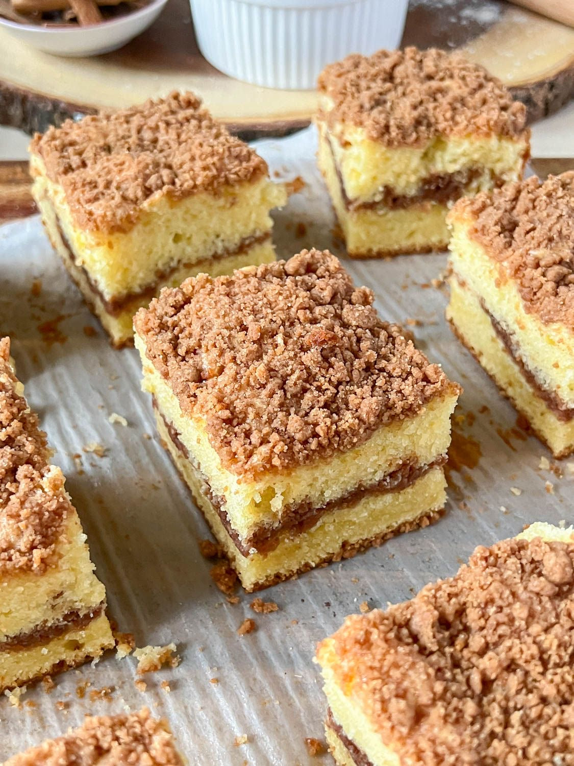 Classic Cinnamon Streusel Coffee Cake