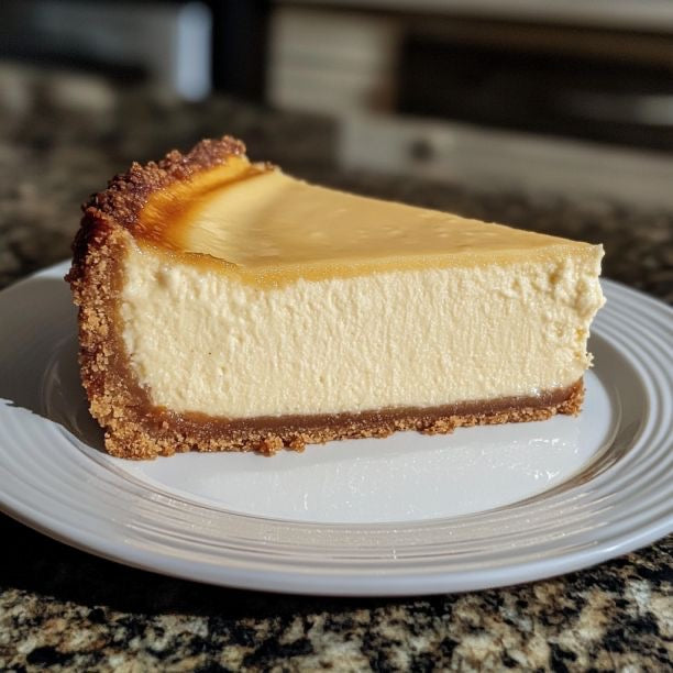 New York Style Vanilla Bean Cheesecake