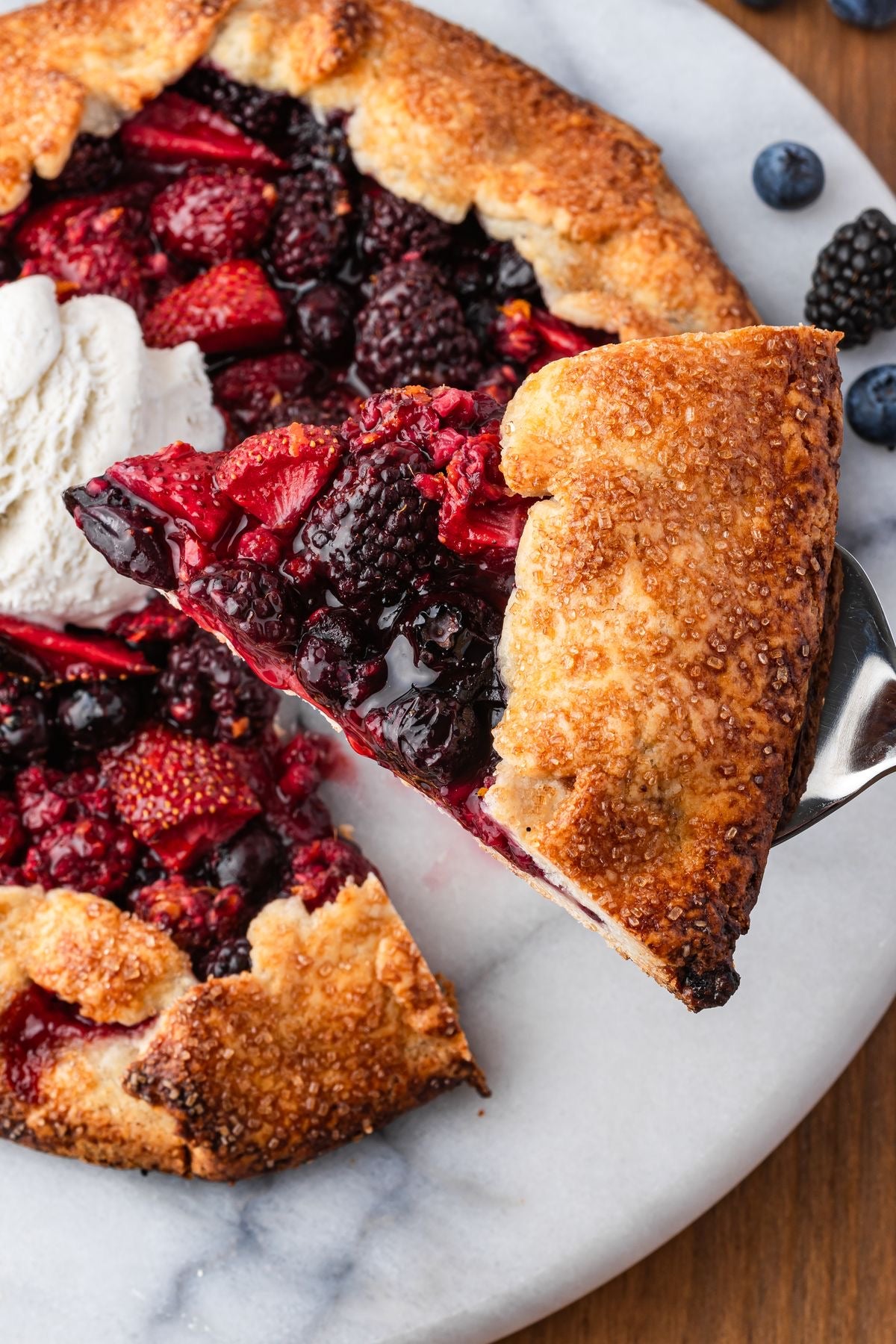 Mixed Berry Galette