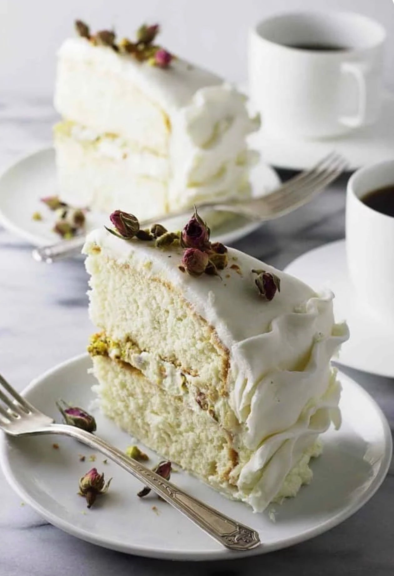 Rose Pistachio Cake