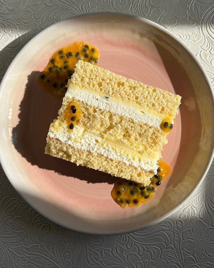 Coconut Passionfruit Cake