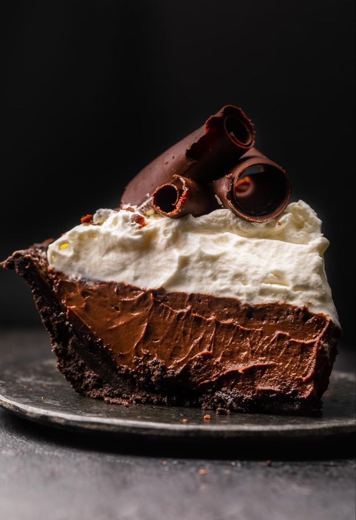 Chocolate Silk Pie
