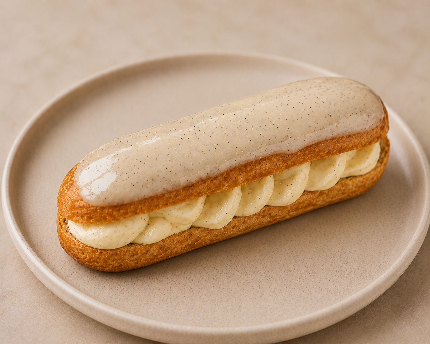 Vanilla Bean Eclair