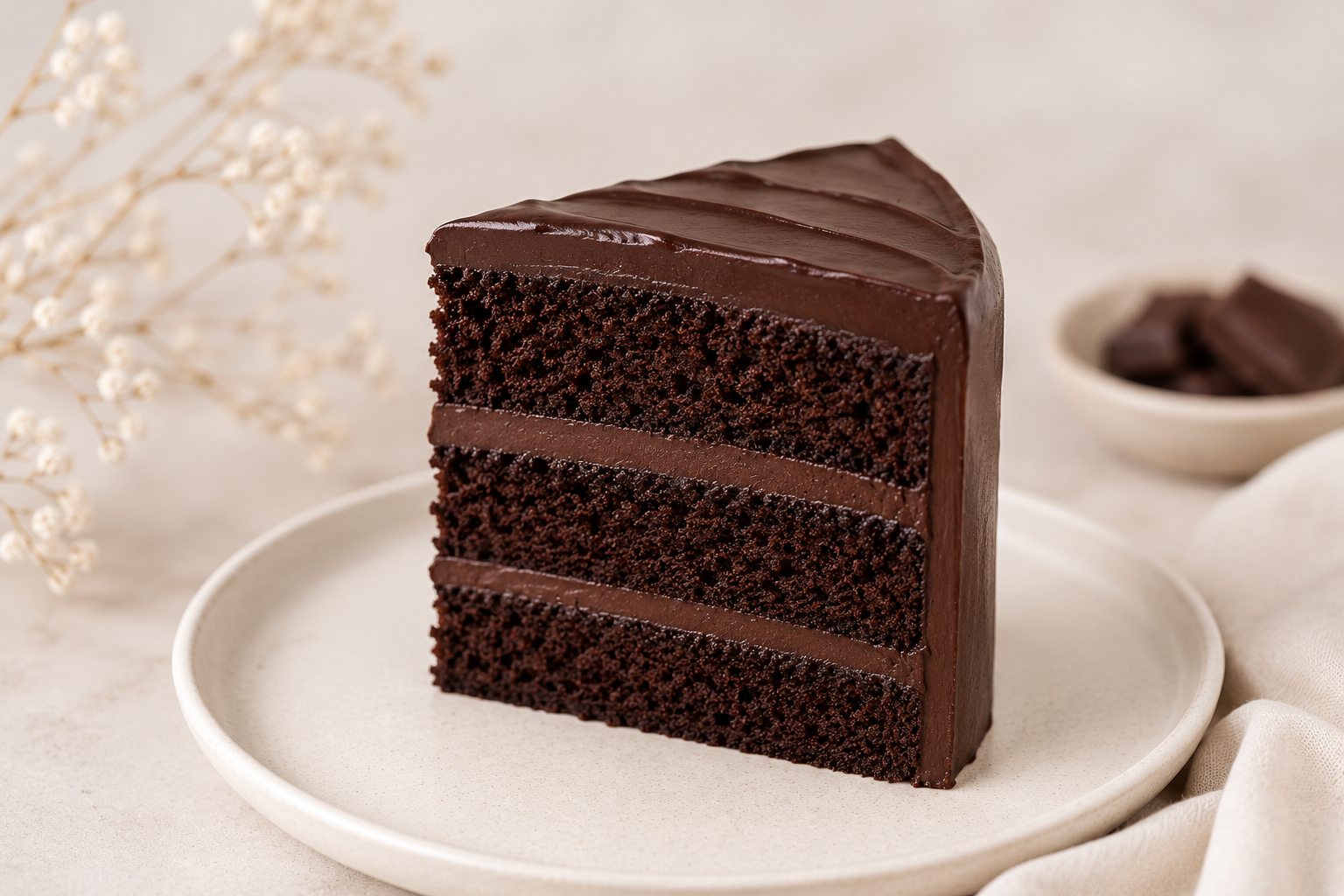 Chocolate Ganache Cake