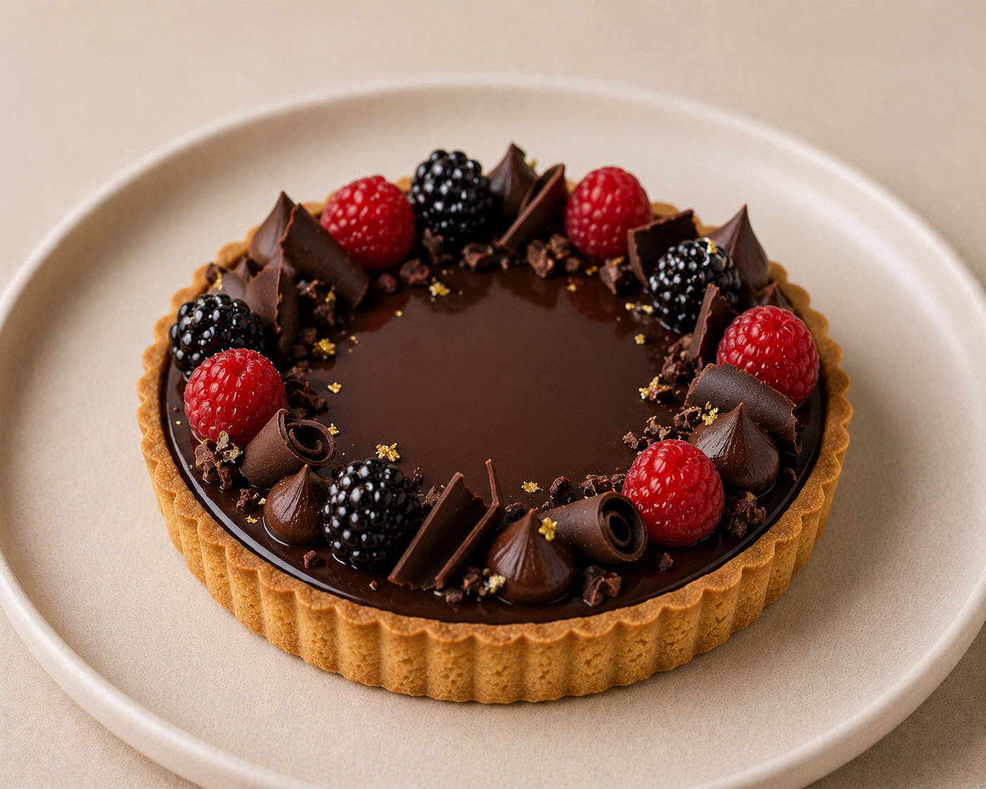 Chocolate Ganache Tart